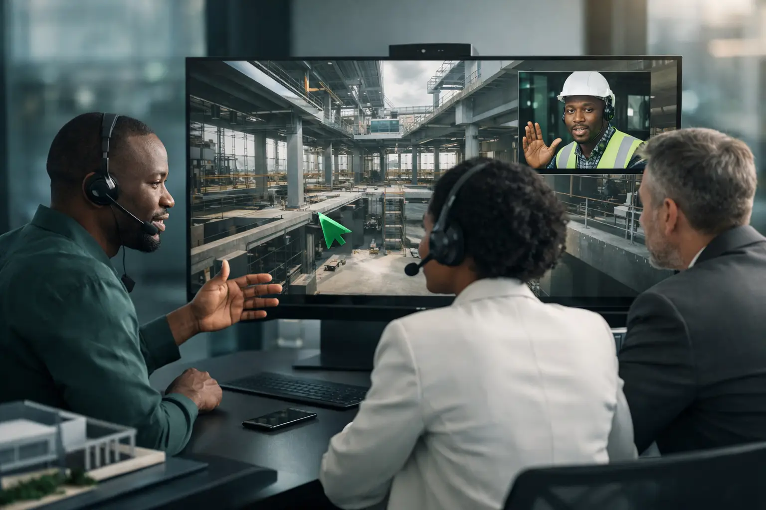 Live Guided 3D Calls for Remote Site Decisions